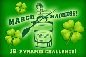 March Meter Madness - 19 minute pyramid virtual erg challenge at foolsfestsprints.com