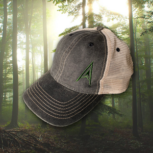 Arrow Trucker - stone black at ridebackwards.com