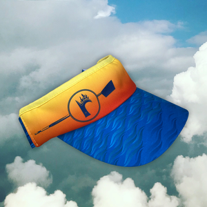 RB Element 360 performace visor. Right side view. Ultralight and moisture wicking at ridebackwards.com