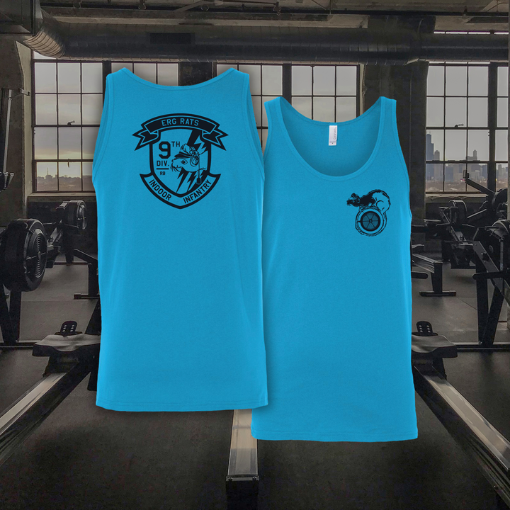 Erg Rats 22 unisex ultralight tank top at ridebackwards.com