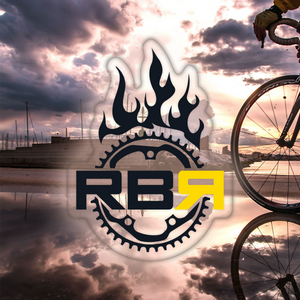 RBR Cycling22 Decal - Clear Die cut, UV laminated polypropylene at ridebackwards.com