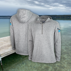 RB Sweet Fleece - polyester sweater fleece with hood, pockets and open hem. ridebackwards.com